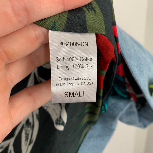 Meghan Fabulous Boheme Butterfly Bomb Jacket Denim Womens Small - Picture 8 of 16